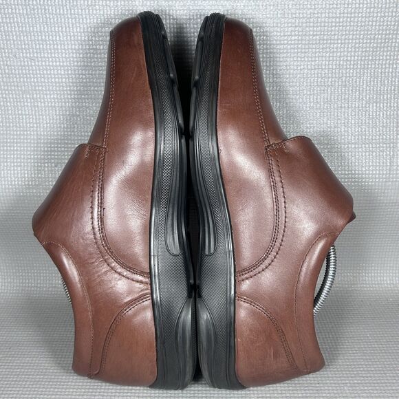 Anodyne No. 28 Mens Size12 Xtra Wide Casual Brown Leather Diabetic Shoes Straps - Picture 5 of 10